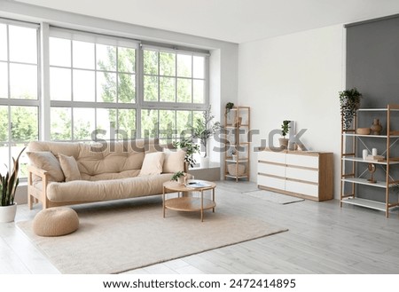 Similar – Image, Stock Photo Plants and sofa on terrace