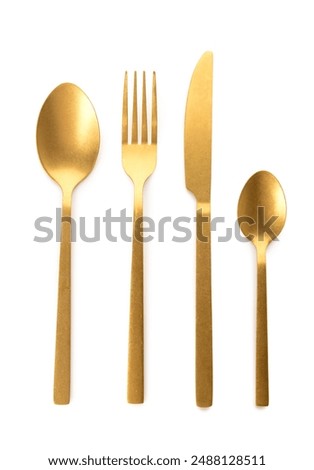 Similar – Image, Stock Photo Forks and knives on a table