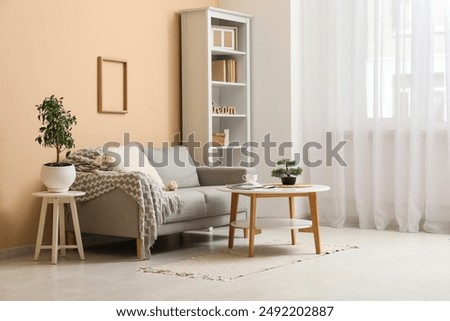 Similar – Image, Stock Photo Plants and sofa on terrace