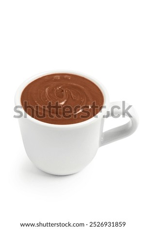 Similar – Image, Stock Photo Cups of tasty hot coffee drink on wooden table