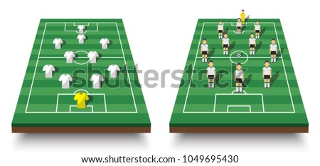 Similar – Image, Stock Photo shadow man Football pitch