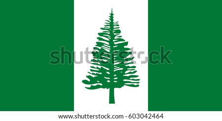 Official vector flag of Norfolk Island .