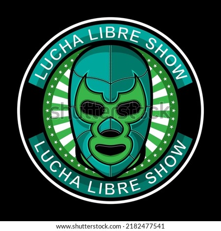 lucha libre show, vector EPS 10