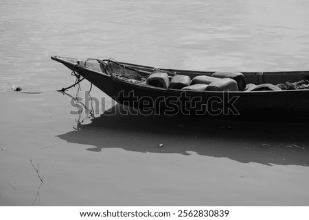 Similar – Image, Stock Photo Still resting fishing boats