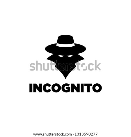 Incognito Spy Silhouette Logo