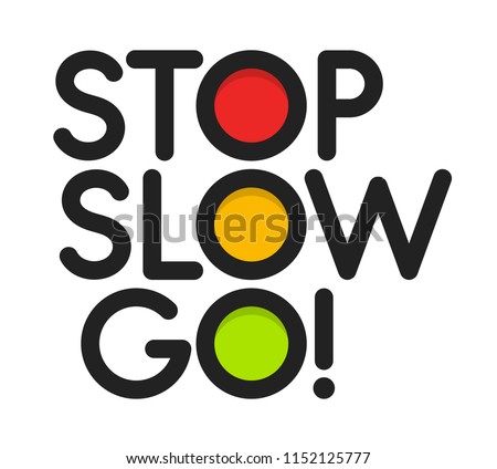 Traffic light vector illustration. Red, yellow, green lights simple logo. Stop, slow, go isolated sign. Road signal icon.