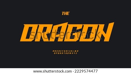 Sharped high bold italic font, brave and determined modern alphabet for sport, adventurous, buttle, racing typography. Dynamic letters with spikes. Strong and sturdy vector typographic design