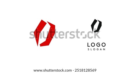 Simple brush pen letter O in Asian typographic style. Logo monogram for food and beverage packaging, Asian cuisine, restaurants, graphic design studios, and branding agencies. Vector illustration.