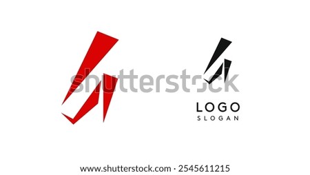 Simple brush pen letter G in Asian typographic style. Logo monogram for food and beverage packaging, Asian cuisine, restaurants, graphic design studios, and branding agencies. Vector illustration.