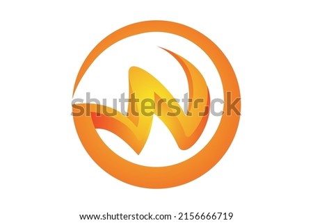 W Logo Design Vector Icon Symbol Template. 3D Logo. Logo Design