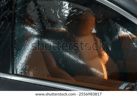 Similar – Image, Stock Photo run down Window Detail