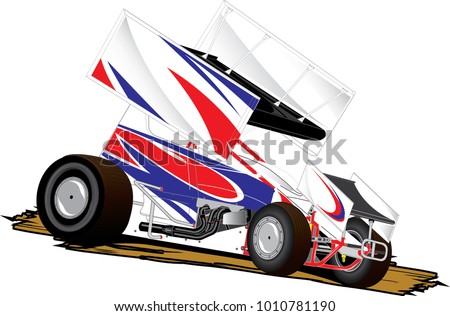 Download Sprint Car Vector At Getdrawings Free Download