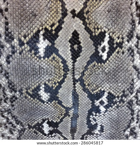 Snake skin python pattern textile texture. Reptile fabric natural animal design
