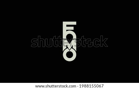 LETTER FOM LOGO OR FMO LOGO DESIGN