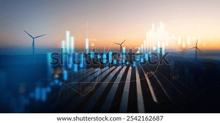 Similar – Image, Stock Photo Solar energy / Solar energy