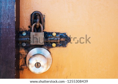 Similar – Image, Stock Photo Lost for sure Safety pin