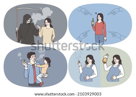 Similar – Image, Stock Photo Toxic Lifestyle Style