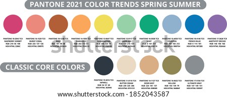 2022 Fashion Color Hex