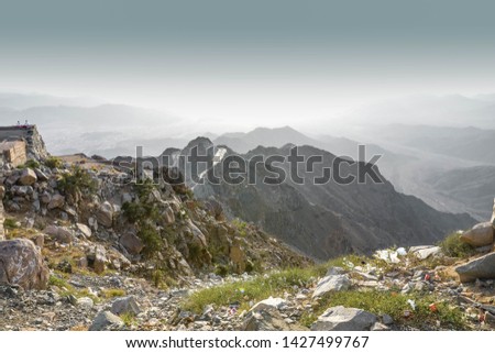 taif KSA . Mountain view in al taif, saudi arabia