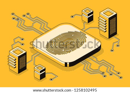 Similar – Image, Stock Photo biometric Biometry