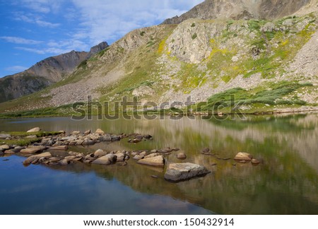 Colorado's Rocky Mountains - Continental Divide at Herman Lake