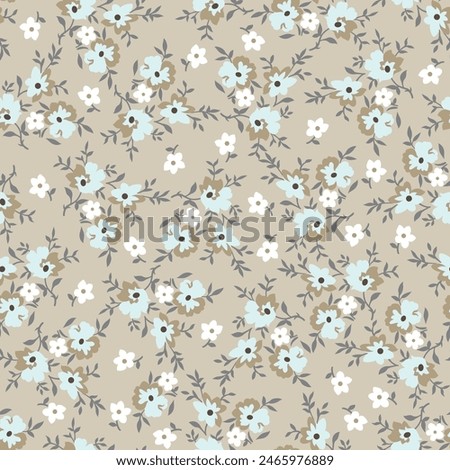 Similar – Image, Stock Photo Small white flowers on a light blue background