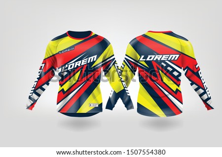 Download View Mens Mtb Trail Jersey Mockup Back View PNG ...