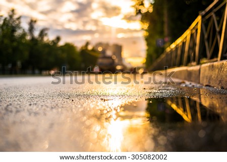 Similar – After the rain Sun Weather