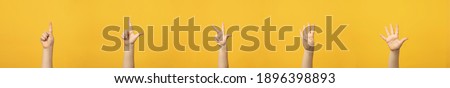 Similar – Image, Stock Photo one two three many