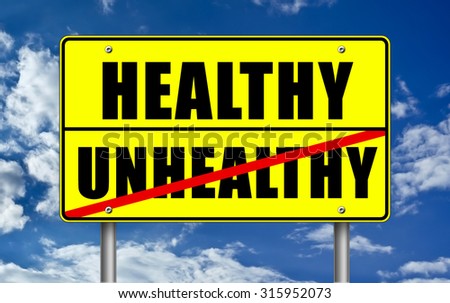Healthy versus Unhealthy living