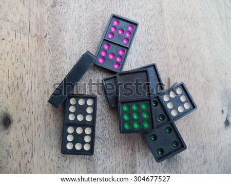 Domino game is for to relax play