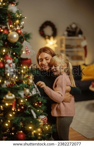 Similar – Image, Stock Photo Family Christmas time