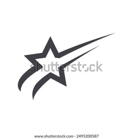 Star logo designs template, Fast star logo Vector