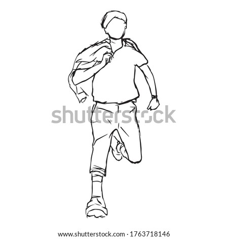 Person Getting Ready To Run A Race Royalty Free Vector Clip Art Run Black And White Clipart Stunning Free Transparent Png Clipart Images Free Download