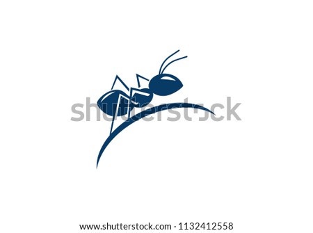 Ant Logo template vector illustration design