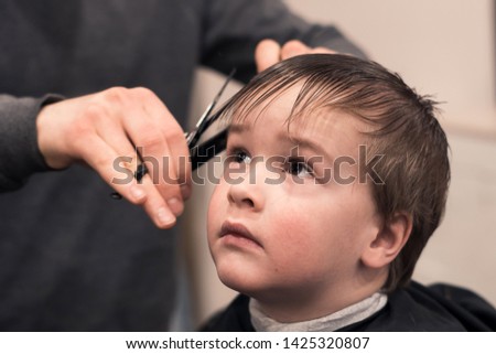 Boy At Barber Haircut Images And Stock Photos Page 4 Avopix Com