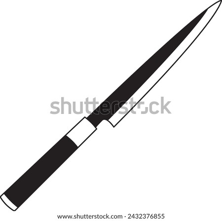 Image, Stock Photo Sushi with knife and fork