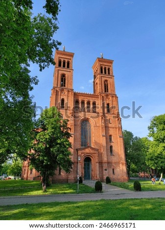 Similar – Image, Stock Photo Berlin Kreuzberg with church