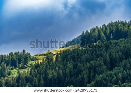 Similar – Image, Stock Photo acre Mountain Hill Village