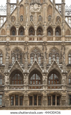 Munich City Hall as Example of Gothic Revival Architecture
