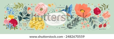 Similar – Image, Stock Photo hydrangea