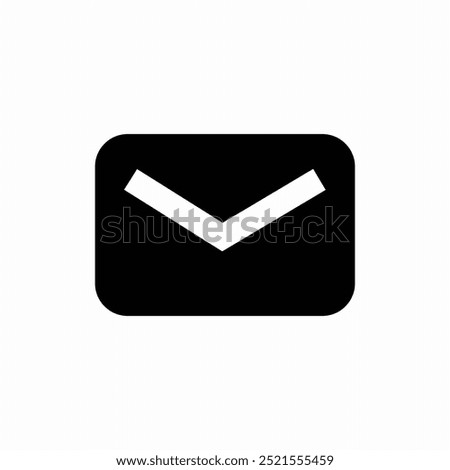 mail letter icon sign vector