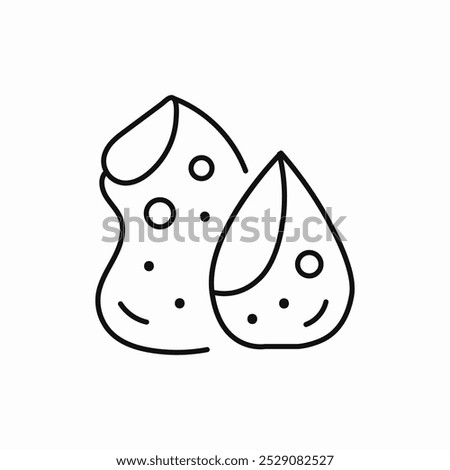 make up sponge icon sign vector