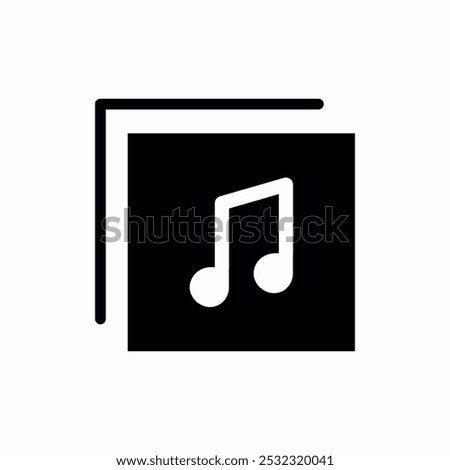 music streaming icon sign vector