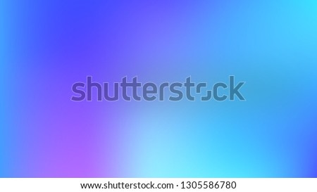 Abstract blue violet pink hologram foil color gradient background. Wide HD Screen format.