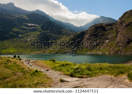 Similar – Image, Stock Photo Loch Coruisk on the Isle of Skye