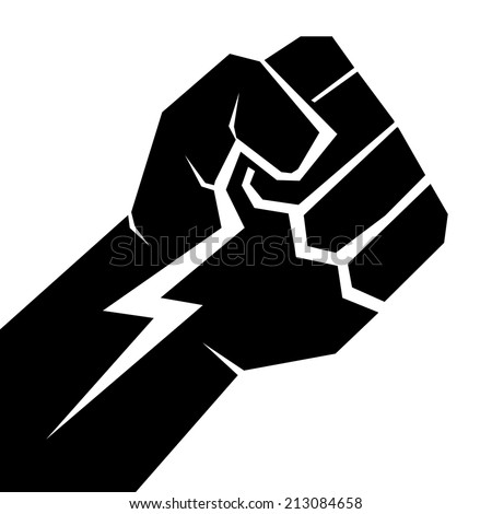 Vector Fist Silhouette Illustrator Image – Free Vector Graphics ...