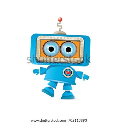 Download Blue Robots Wallpaper 1600x1200 | Wallpoper #396725