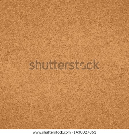 Cork board wood texture seamless pattern. Vector illustration