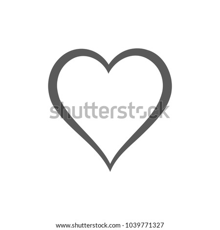 outline heart icon